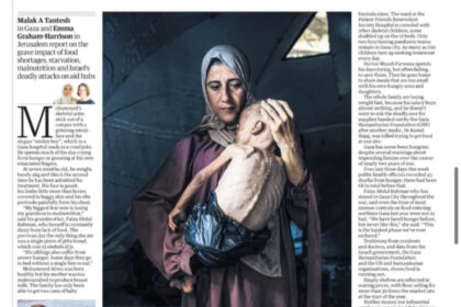 “Desmontando la mentira de la hambruna en Gaza”