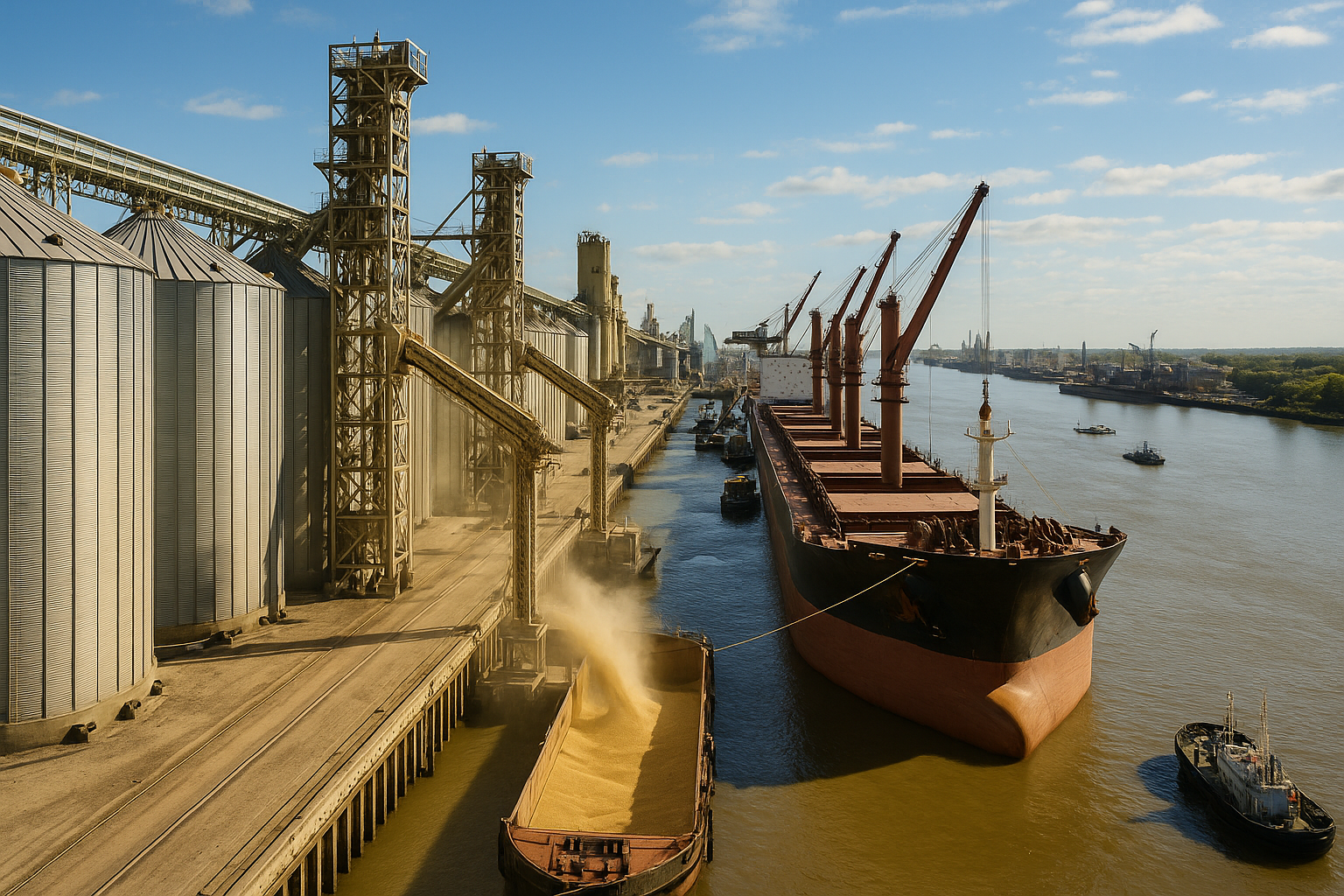 Boom agroexportador Cargill, Viterra y Cofco dominan el negocio en un semestre histórico