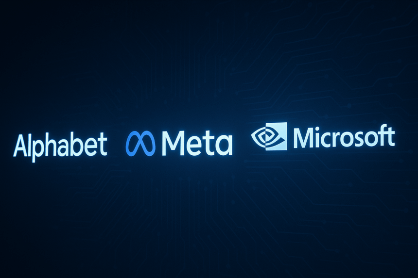 Gigantes tecnológicos como Alphabet, Meta, Nvidia y Microsoft enfrentan el desafío de las altas valuaciones