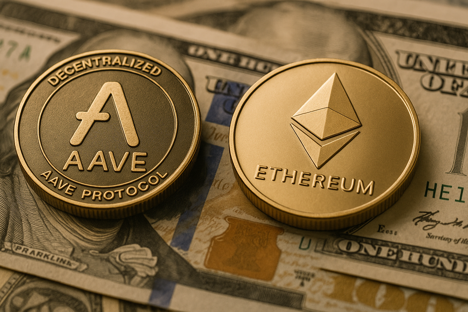 Empresa que cotiza en Nasdaq invierte en Aave y Ethereum