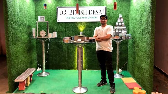 Con tan solo 14 años este niño creó ladrillos ecológicos con chicles y se convirtió en multimillonario