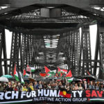 “Marcha en Australia: apoyo a Gaza por idiotas funcionales a Hamas”