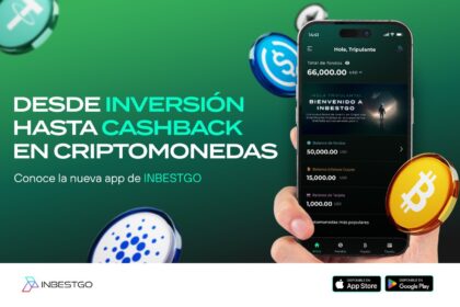 “Descubre la app de INBESTGO: inversión y cashback en criptomonedas”
