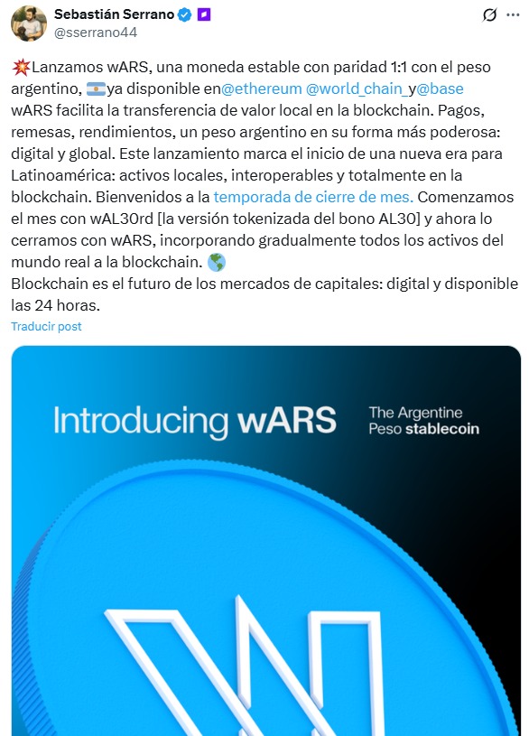 Anuncio de la stablecoin de Ripio